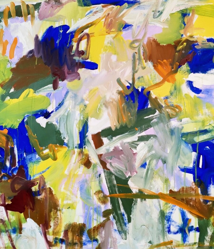 Inspired by Joan Mitchell