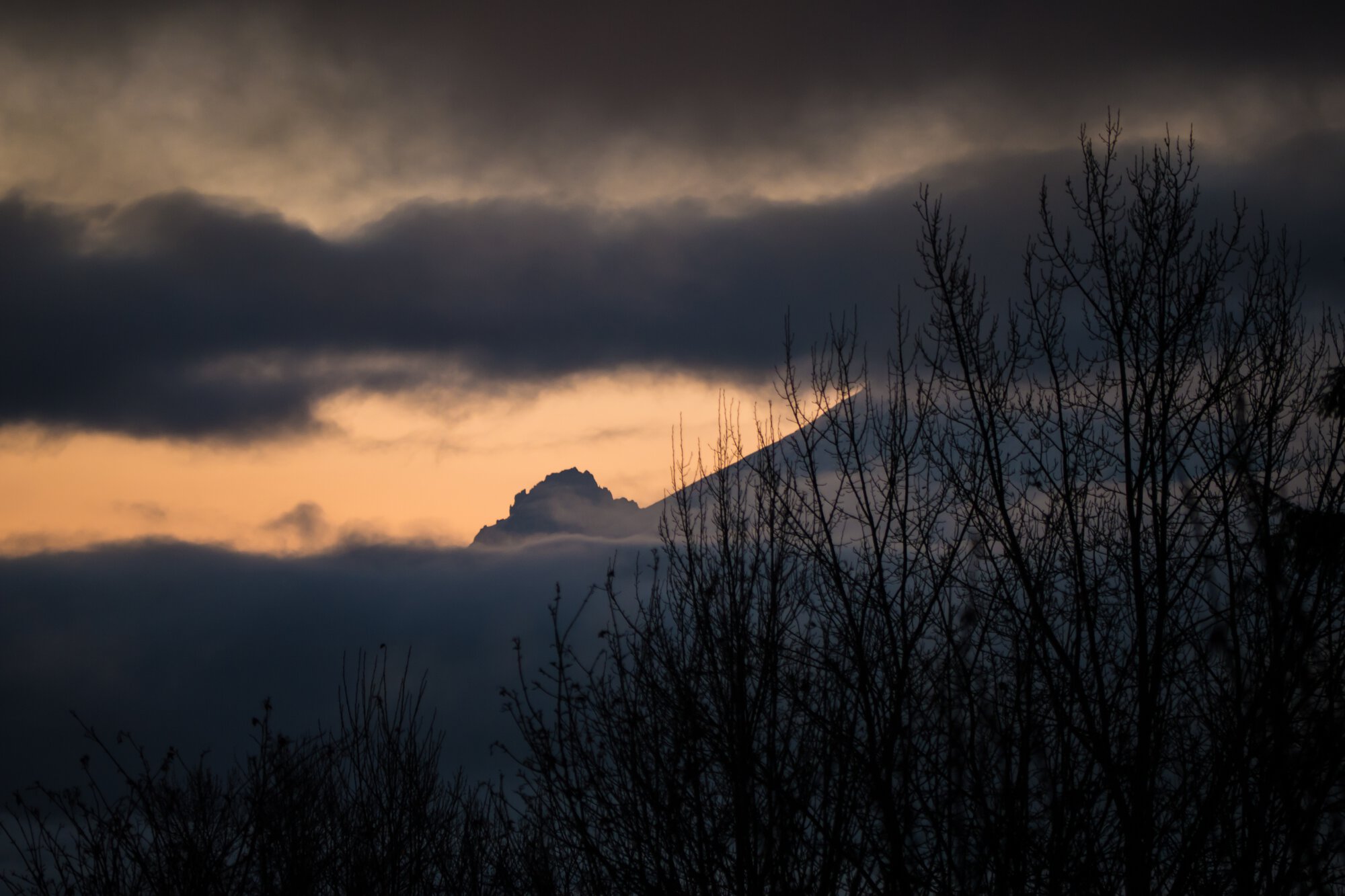 Sunrise over Mt. Rainier